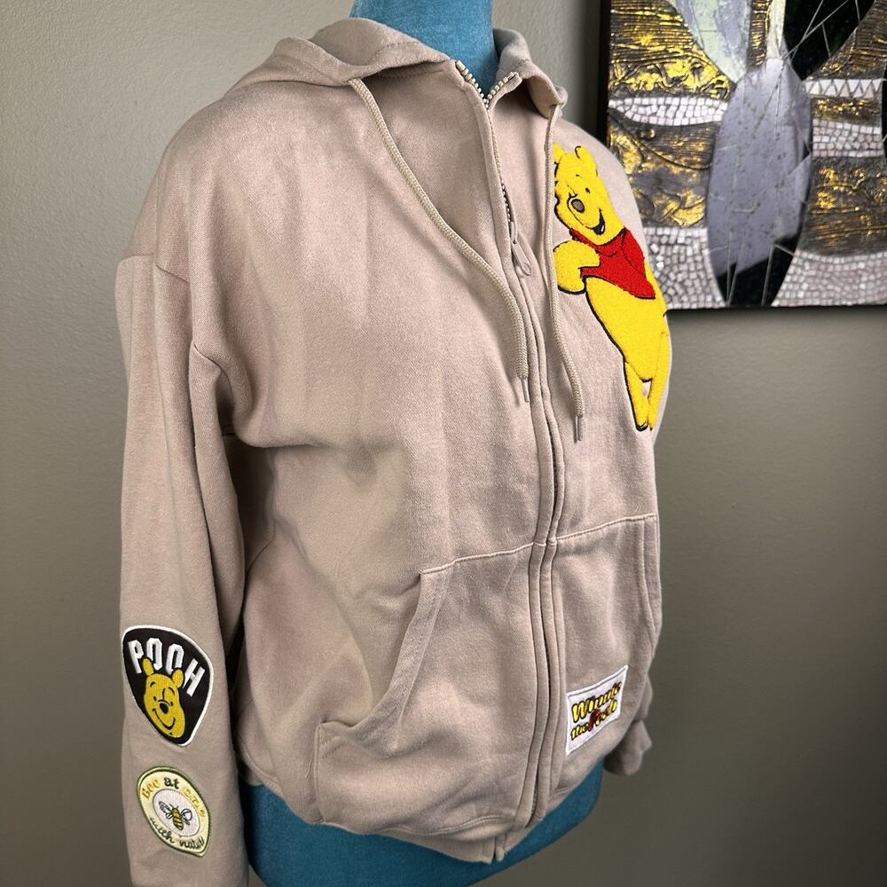 Winnie the Pooh Disney women M Zip Hoodie Excellent - Picture 9 of 16